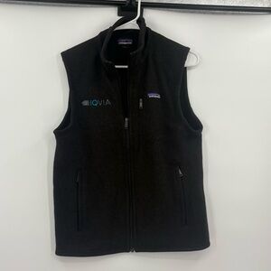 Patagonia‎ zip up black vest small